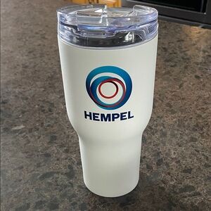 Travel Tumbler with Clear Lid